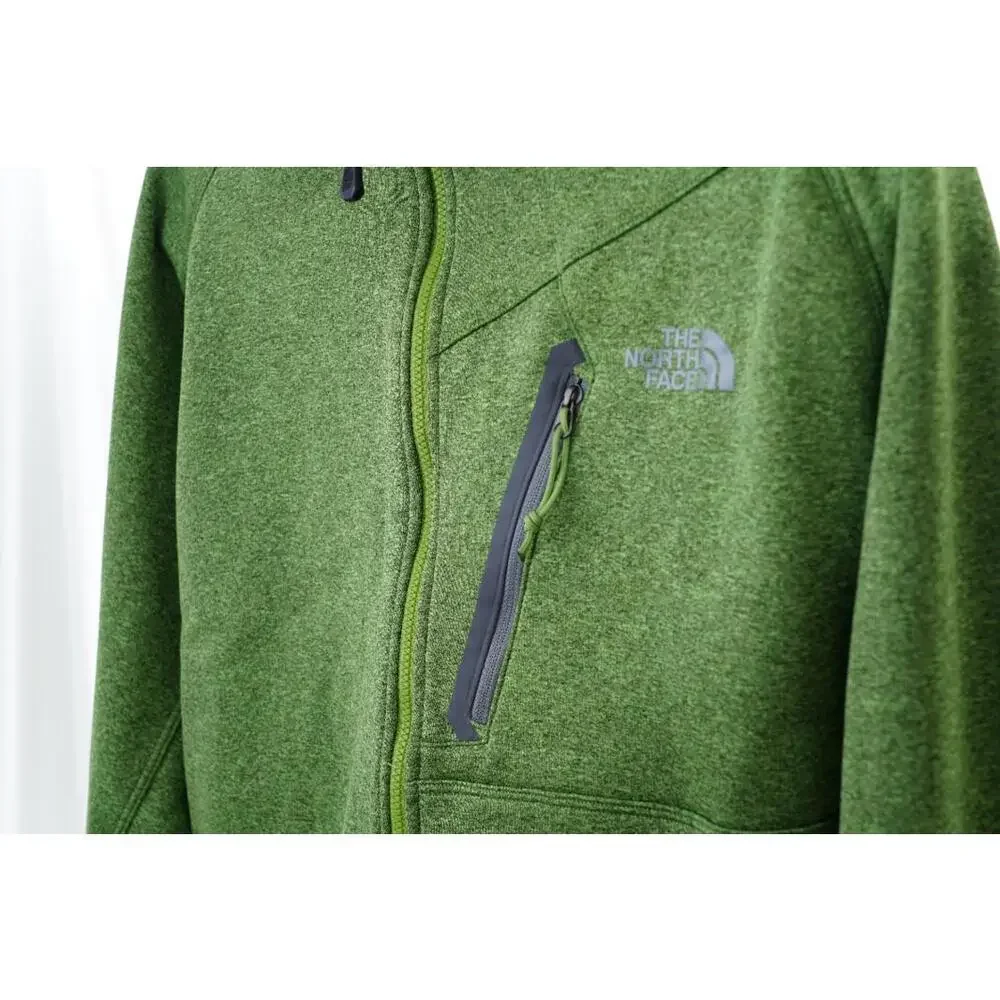 The North Face Green Pullover Polyester Fleece Jacket Mens Sz L Shirt